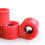 Quad Roller Skate Wheels with Bearings 4 Pcs 78A Red 8