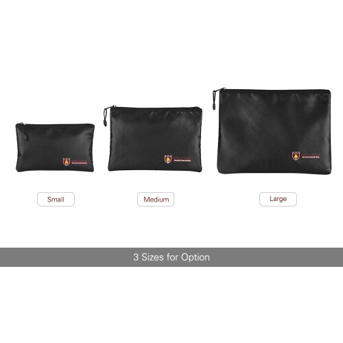 Fireproof Waterproof Document Bag Silicone-Coated 1