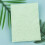 Pine Needles 3D Embossing Folders Green Plastic 6.3 x 4.5 in 1