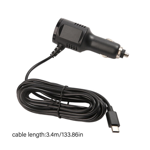 Type C Car Charging Adapter 5V 2A 12-24V Smart Current 2