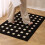 PVC kitchen woven floor mat non-slip washable TPR backing 1