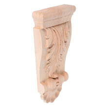 Wood Onlays Appliques Khaki Decorative Element Home Decor 1