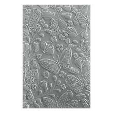 Butterfly 3D Embossing Folder Plastic 1 Piece