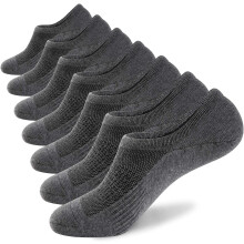 Chaussettes invisibles pour homme PUMIER, en coton fin, antidérapantes, hauteur basse 7/8