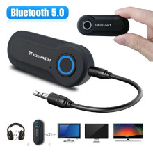 USB Bluetooth 5.0 Audio Transmitter 3.5mm for TV PC CD