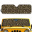 Cheetah Leopard Windshield Sunshade for Jeep Wrangler 1