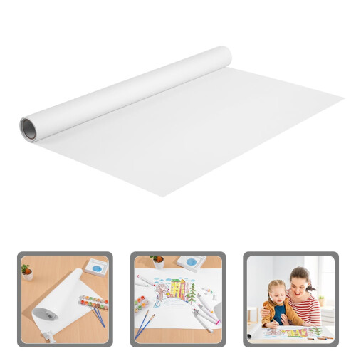 White Drawing Paper Roll Smooth Surface 1 Roll