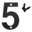 Modern Metal House Numbers for Exterior Use, Rust-Resistant 1