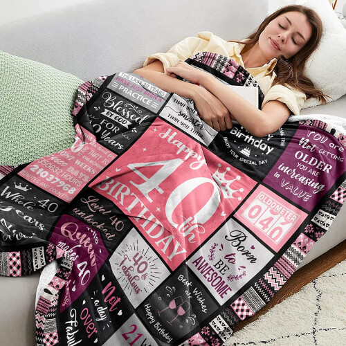 Coperta per il 30 compleanno per lei, tema 1994, 60x50 pollici 1