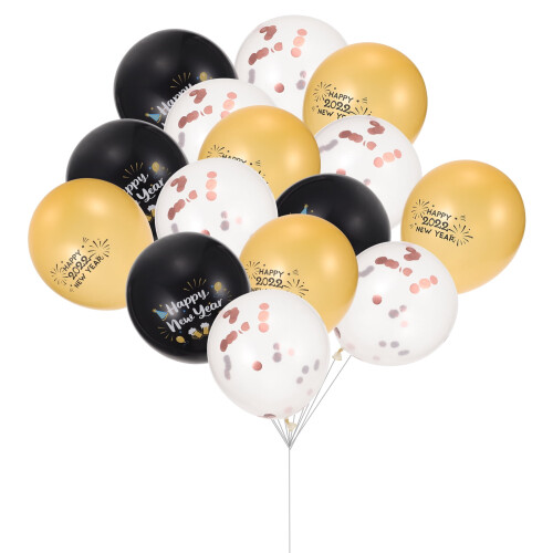 New Year Celebration Balloons Latex 30 pcs