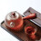 Glass Teapot Transparent Wood 1 Set 1
