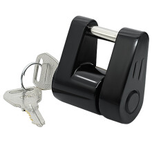 Trailer Hitch Coupler Lock 1/4 Inch Heavy Duty with 2 Keys