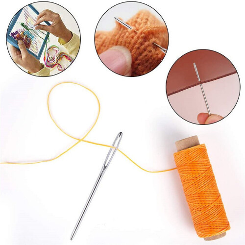 Yarn Needle Set Bent Tapestry Weaving Darning 43-Piece 2