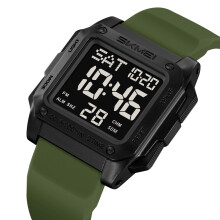 Men's Digital Sports Watch Waterproof Luminous Alarm