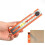 Adjustable Protractor Tool with Knob Foldable Depth Ruler 1