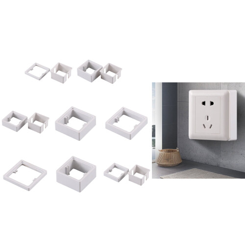 Electrical Box Spacers Single Gang Outlet Extenders 10-Pack 1