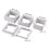 Electrical Box Spacers Single Gang Outlet Extenders 10-Pack 3