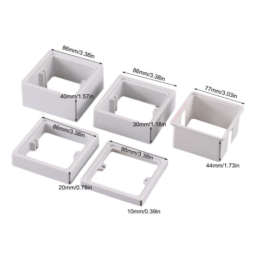 Electrical Box Spacers Single Gang Outlet Extenders 2