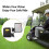 LED Side Mirrors with Turn Signals 12V 20x20x10cm Foldable 2