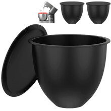 Silicone Stand Mixer Bowl Liners Black 3 Pcs