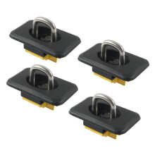 Heavy Duty Retractable Truck Bed Tie Down Anchors with Rings