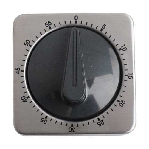Magnetic Stainless Steel Kitchen Timer Mechanical Desk Timer 2