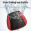Breathable Car Seat Cushion Polyester 45x45cm 5