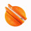 Universal Slotted Magnetic Jack Pad Clamp Adapter Orange 5