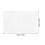 White Plastic Mesh Grid Sheets DIY Bookmarks 10 Pieces 2