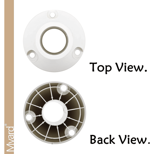 6 inch Surface Mount Base Anchor Flange for 1.9 inch Pool 1