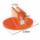 Universal Slotted Magnetic Jack Pad Clamp Adapter Orange 2