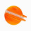 Universal Slotted Magnetic Jack Pad Clamp Adapter Orange 3