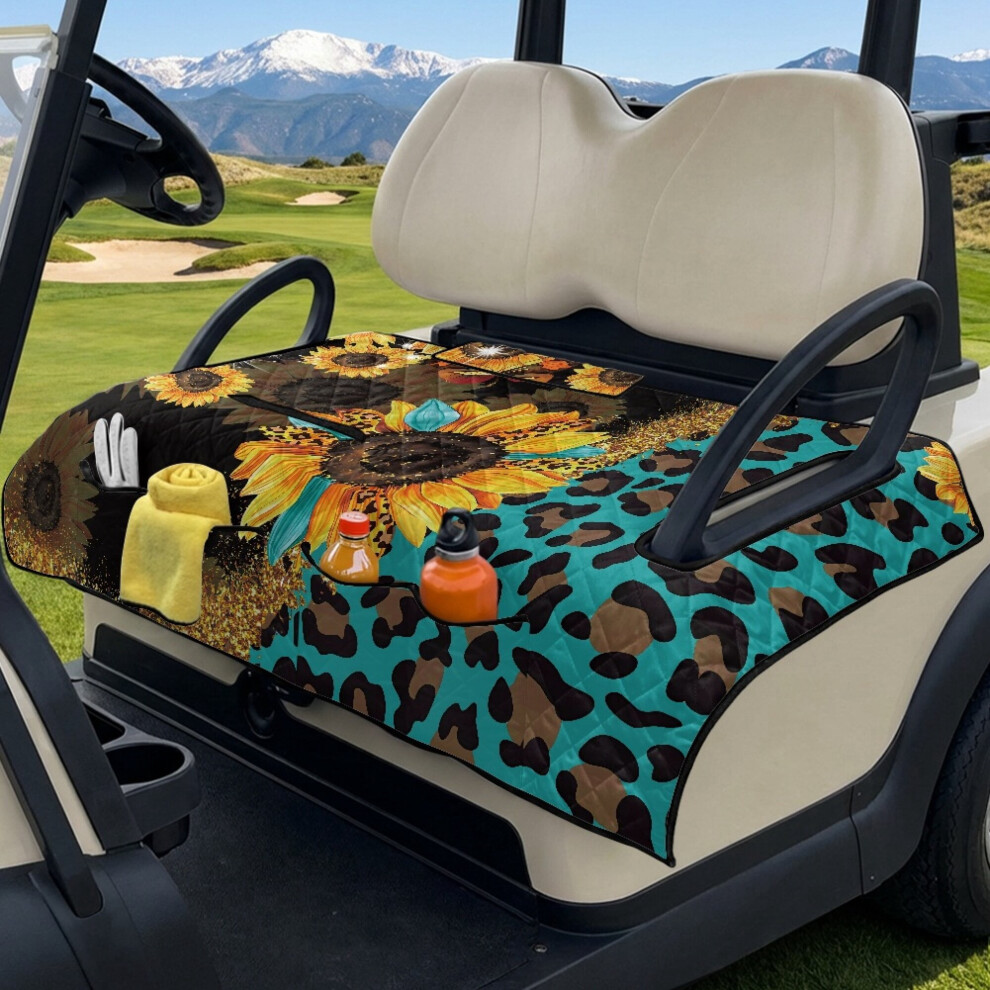 Golf Cart Seat Covers For Ezgo Yamaha Club Car Sunflower 9043876581557