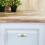 Marble Cabinet Pulls 35x60mm White 3