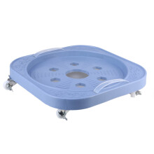 Propane Cylinder Tray Round Base with Wheels