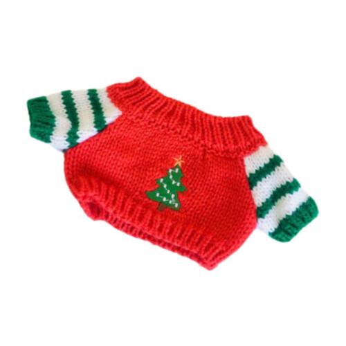 20 cm doll clothes red soft animal accessories