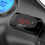 LED Digital Clock Voltmeter Thermometer Blue Display IP67 3