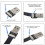 USB-C USB 2.0 angled 90-degree male connector socket 6