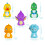 Soft Rubber Dinosaur Finger Puppet Educational Toy for Kids 2