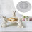 Silicone Easter Craft Mold Bunny Spring Shapes 12pcs 5
