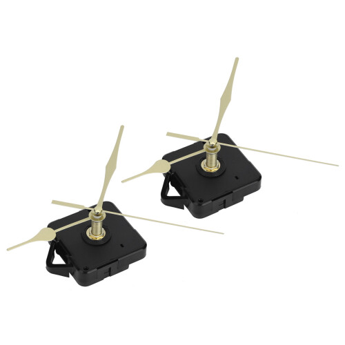 Quartz Clock Movement Kit Gold 2 Sets 1