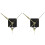 Quartz Clock Movement Kit Gold 2 Sets 6