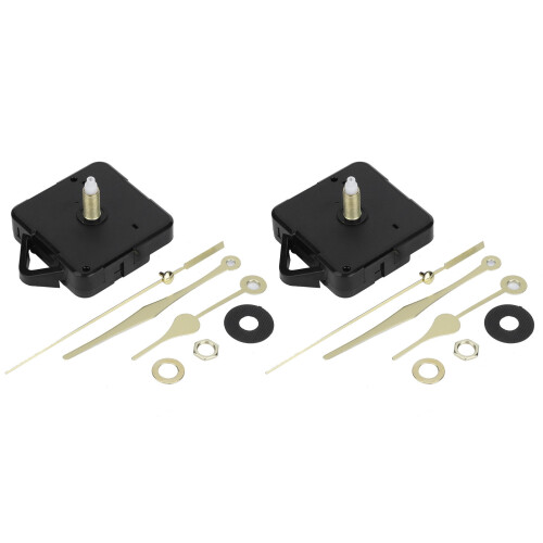 Quartz Clock Movement Kit Gold 2 Sets 2