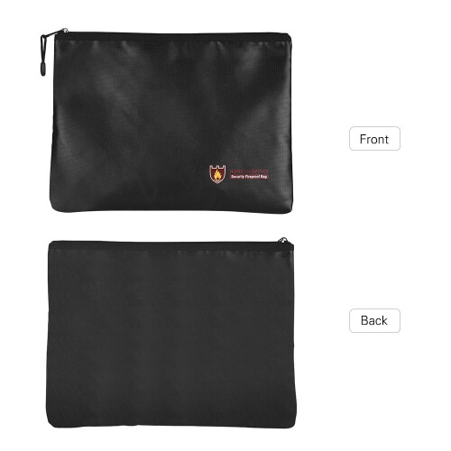 Fireproof Water-Resistant Document Bag Silicone-Coated 2