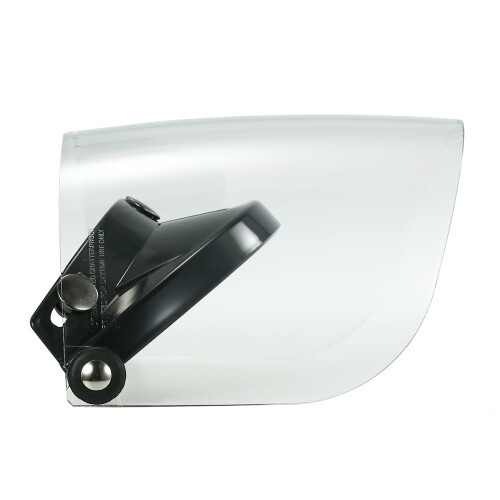 Snap Flip-Up Visor Shield Clarity Lens for Retro Open-Face 1