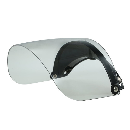 Snap Flip-Up Visor Shield Clarity Lens for Retro Open-Face 2
