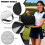 Golf Cart Seat Covers Black Foldable with 4 Pockets 6