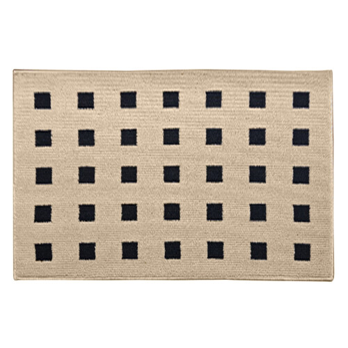 PVC kitchen woven floor mat non-slip washable TPR backing 1