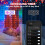 Smart LED Curtain Lights 400 LEDs 6.6x6.6 ft Color-Changing 4