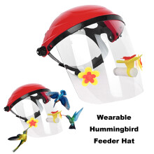 Hummingbird Feeder Hat with Face Cushion 3 pcs